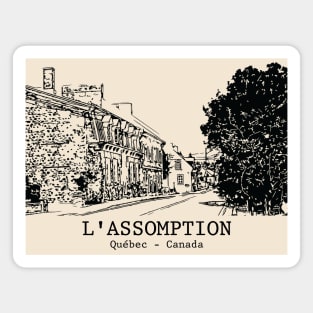 L'Assomption - Québec Magnet